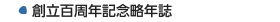 創立百周年記念略年誌